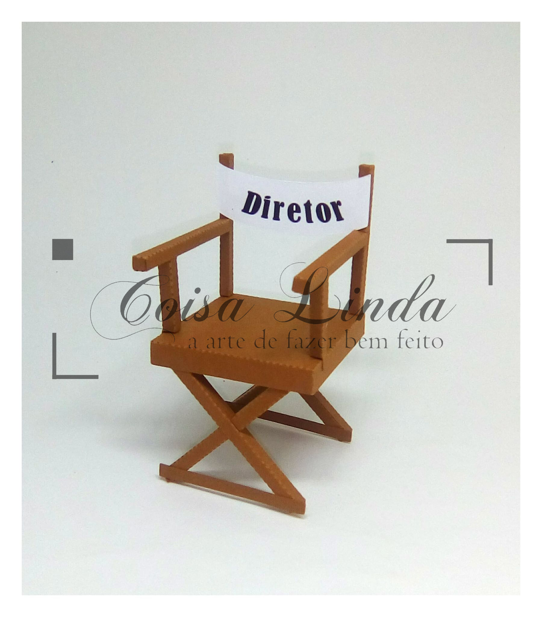 Mini Cadeira Diretor de Cinema Coisa Linda